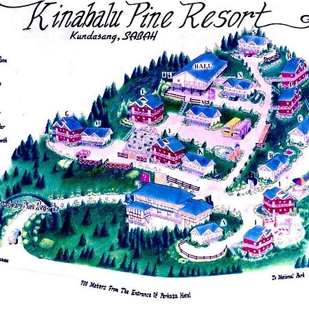 Kinabalu Pine Resort Kundasang Ngoại thất bức ảnh